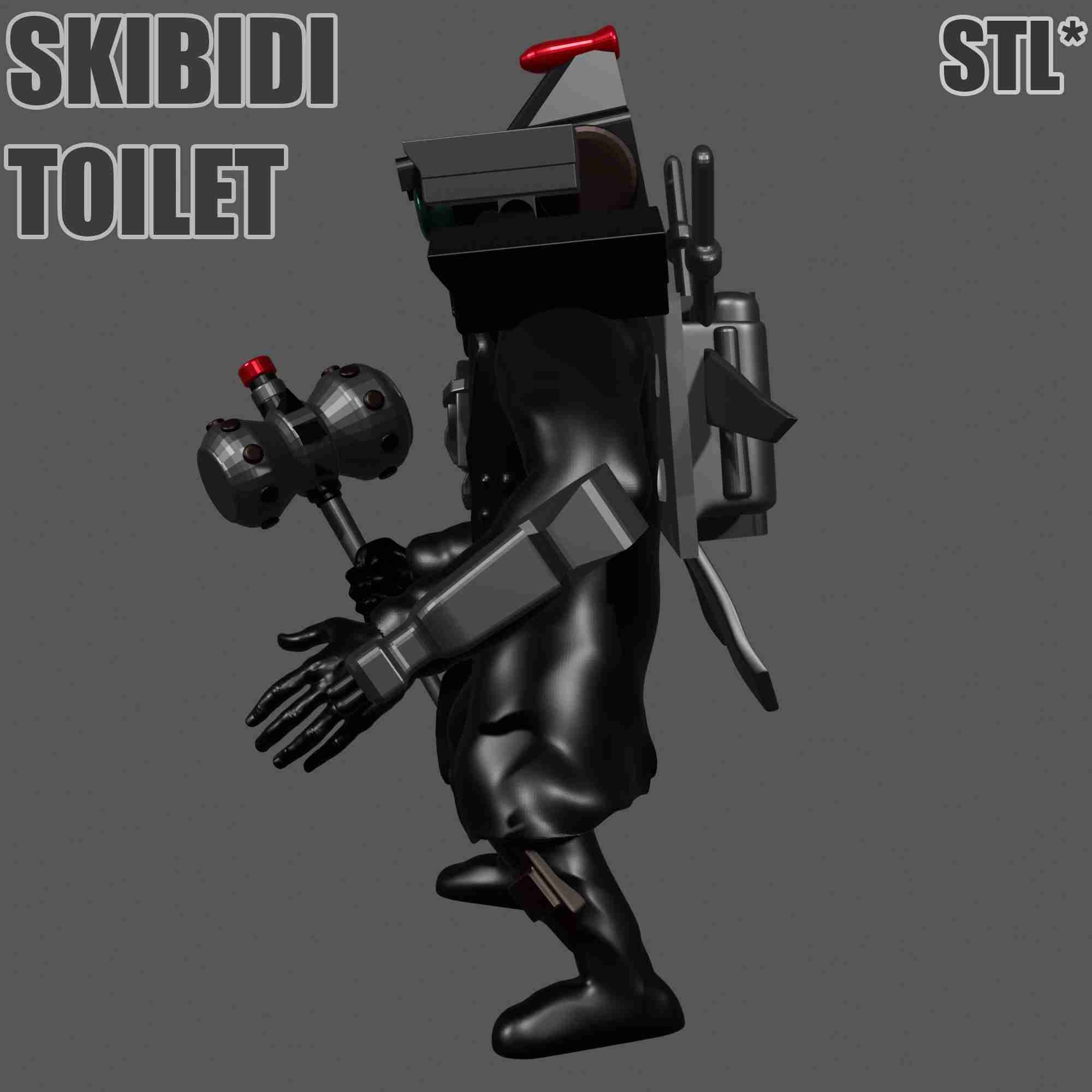 SKIBIDI TOILET - CAMERAMAN SAW Modello di stampa 3D in Mostri