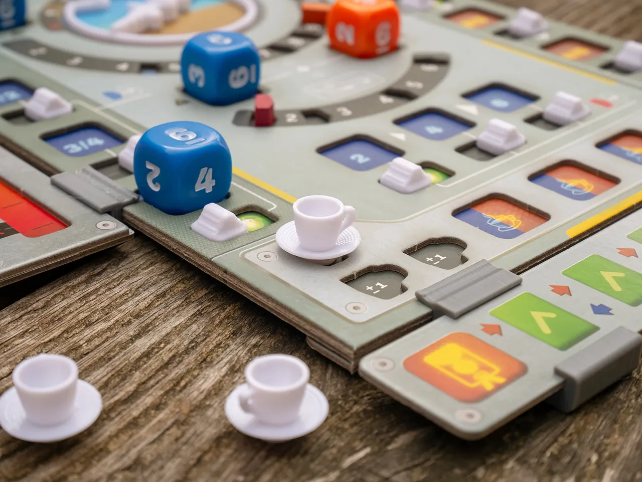 Sky Team Board Game Parts
