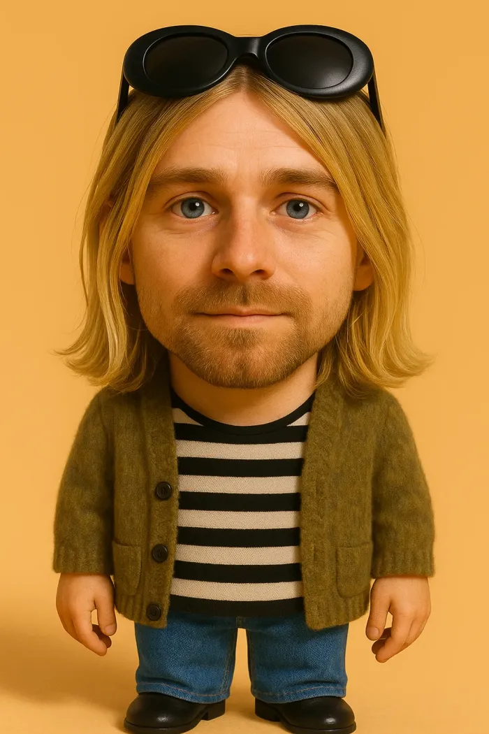 3D Printer Files | 3MF File | Kurt Cobain figurine | Creality Cloud