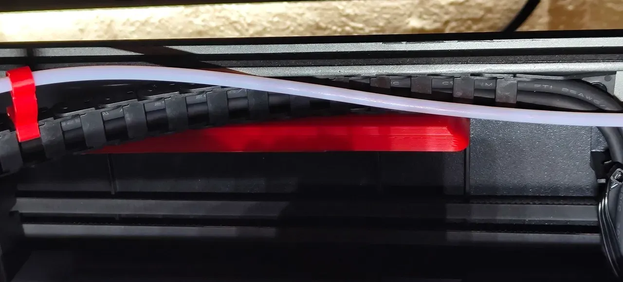 Creality K1 Max chain support (Taller Remix)