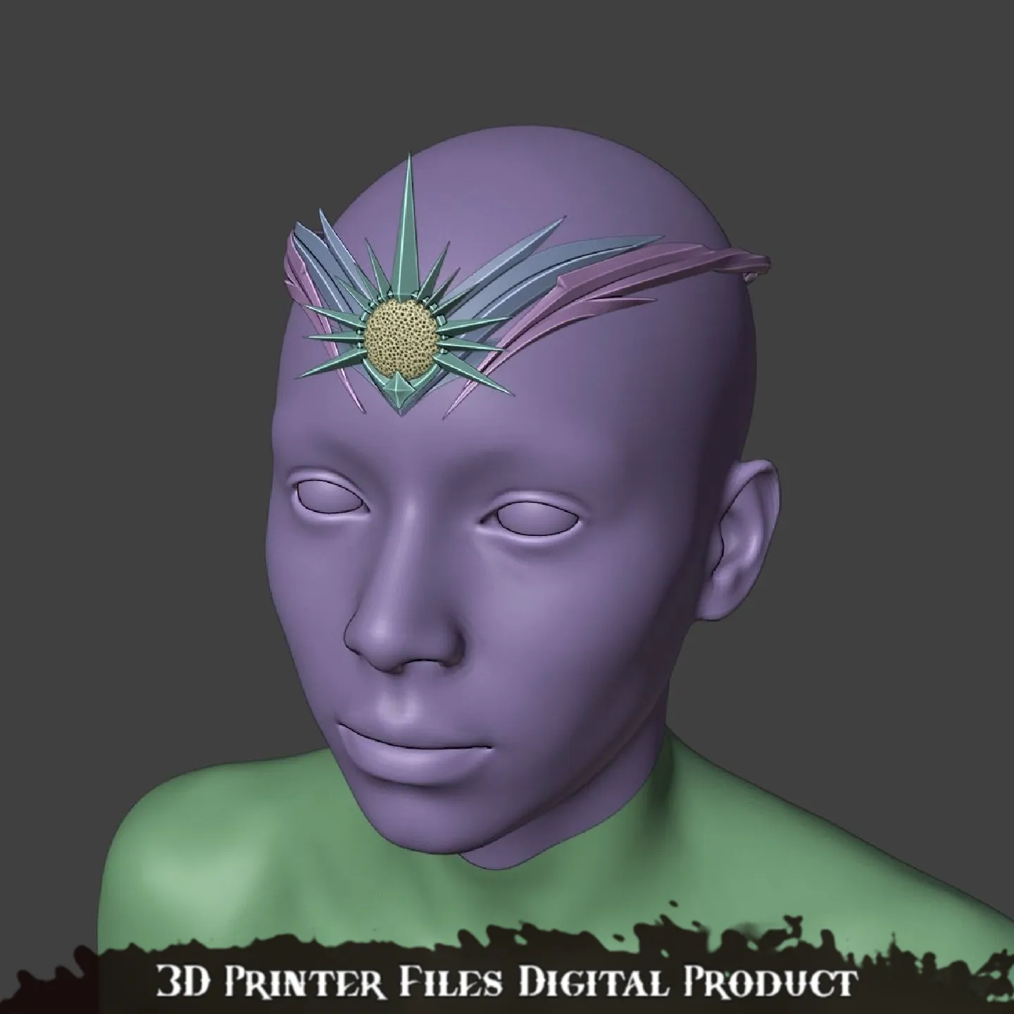 Fantasy Circlet of Blasting Baldurs Gate 3