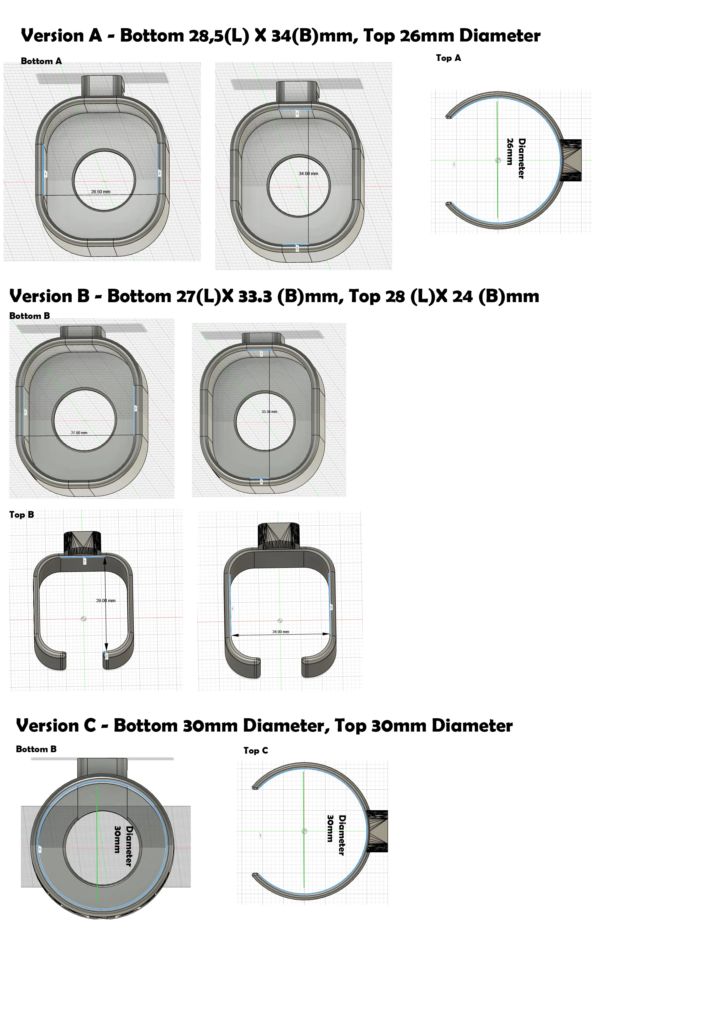 Braun Oral B toothbrush holder for multiple models