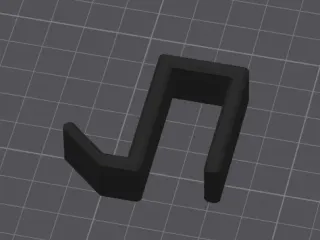Hanger for wardrobe door