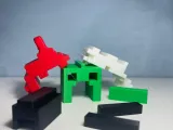 Assemblable 3D Santa Creeper-5