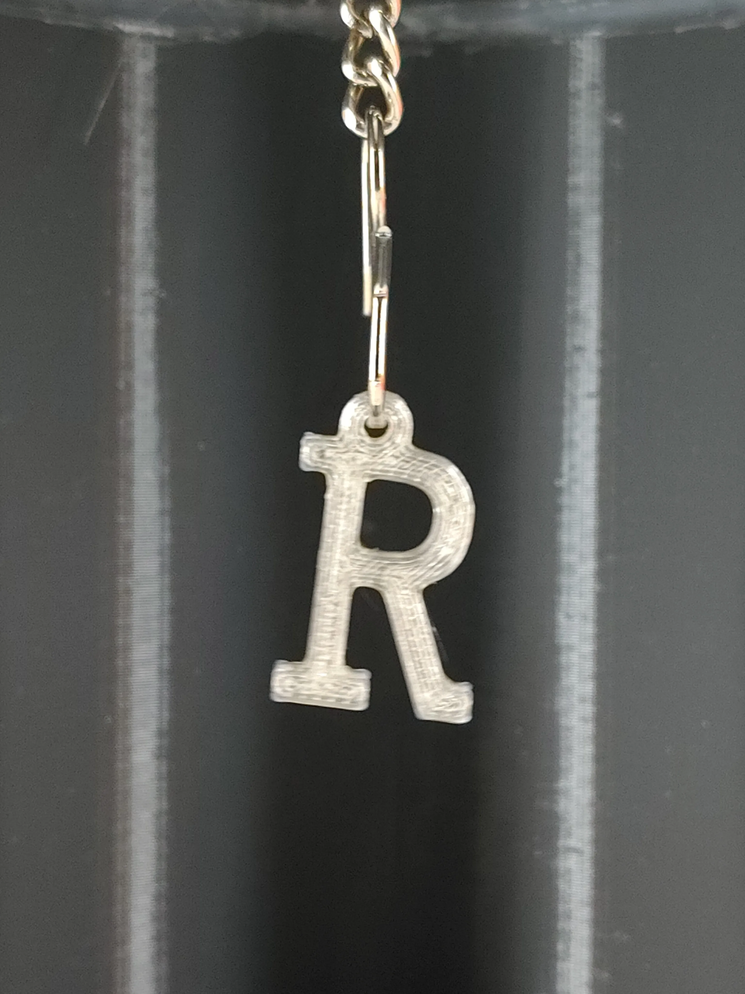 3D Printer Files | 3MF File | R keychain | Creality Cloud
