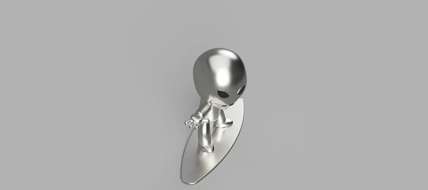 Marvel Comics Mini Silver Surfer (Norrin Radd)