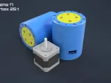 Gearbox for Nema 17 Motor 5:1-1