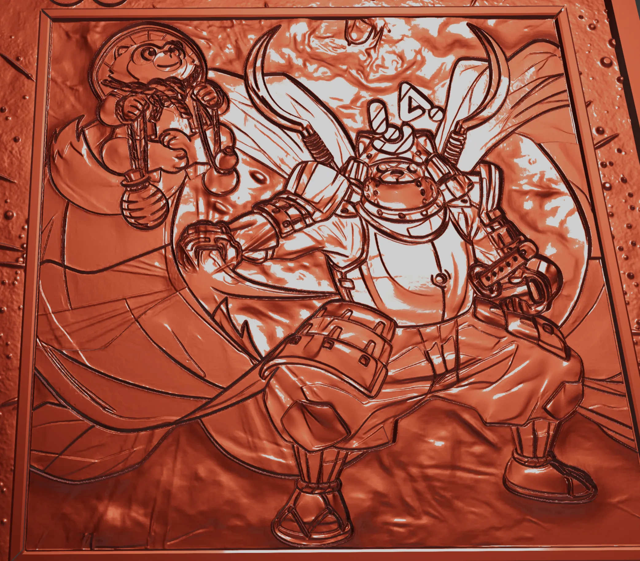 Number 64: Ronin Raccoon Sandayu - yu-gi-oh!