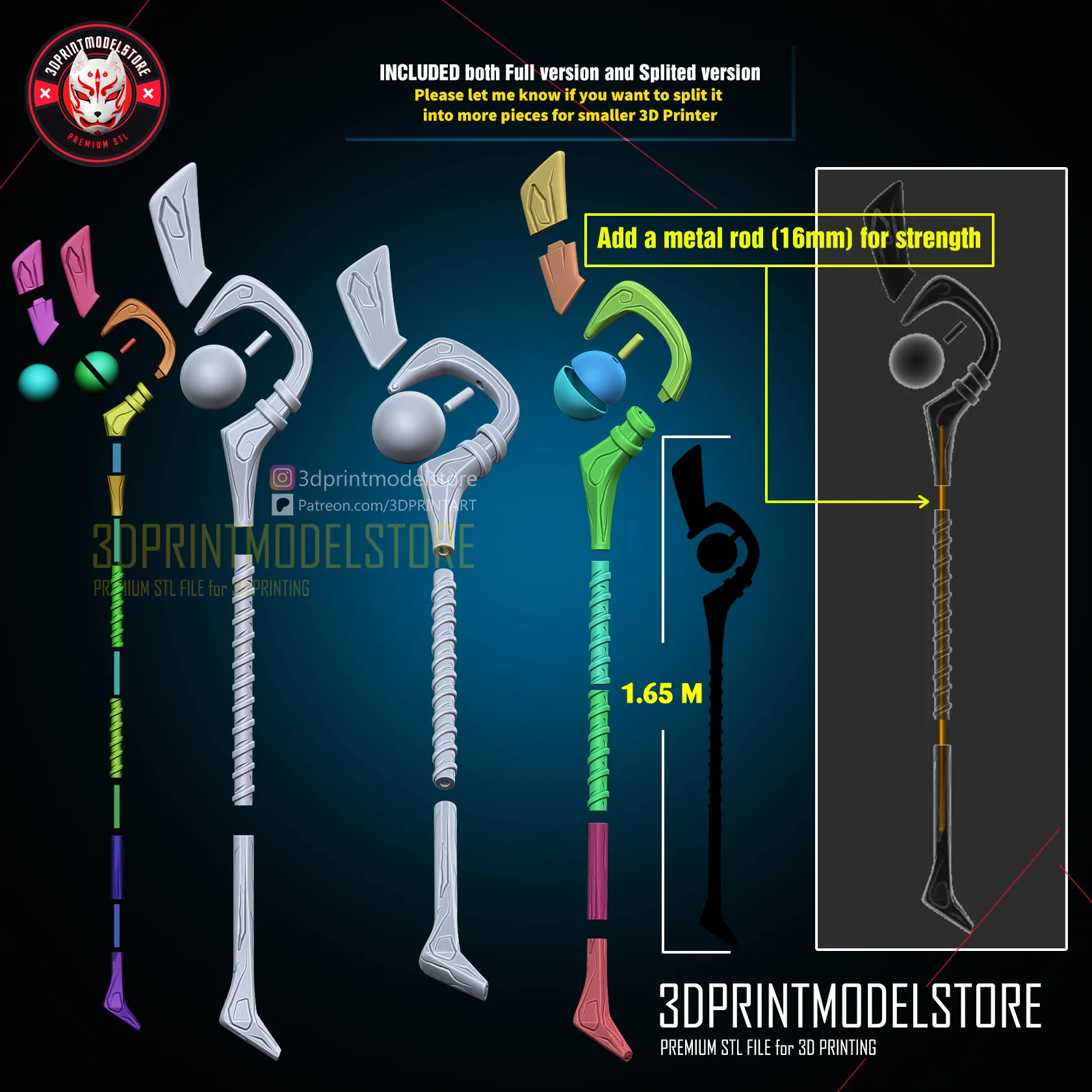 Megumin Staff Cosplay Weapon Anime Props KonoSuba