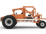 Racing Combine Harvester Base Scale 1:25-5