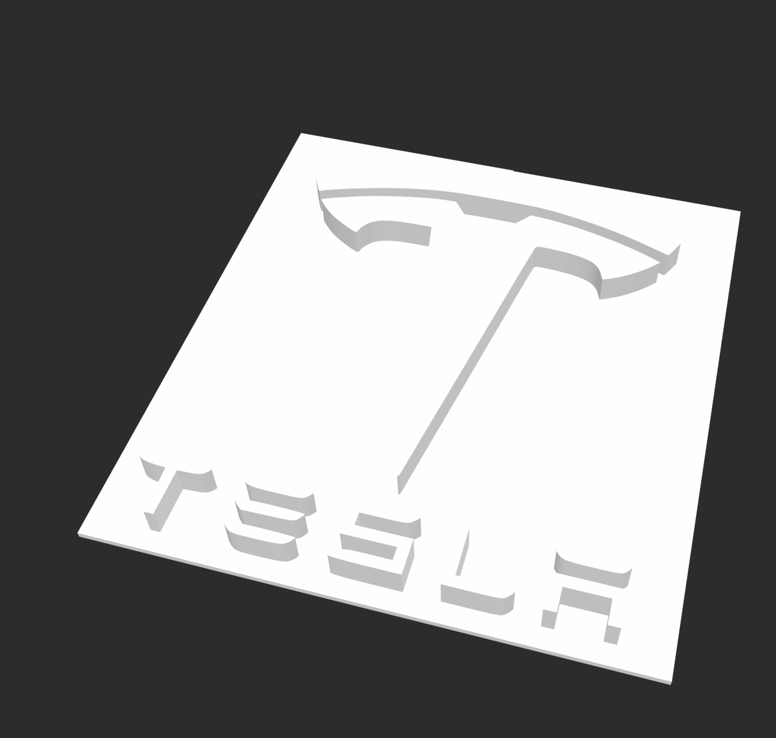 Tesla Logo | 3D models download | Creality Cloud