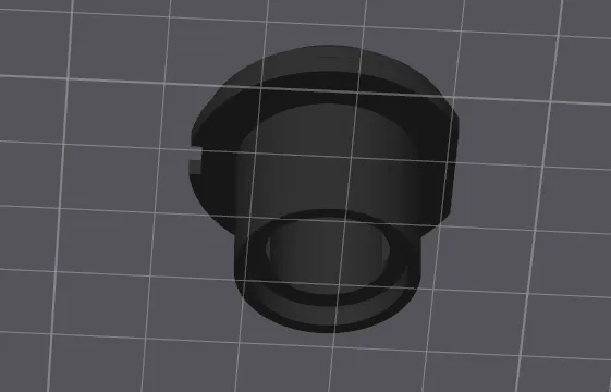 Kawasaki KQR lock cylinder mount for luggage
