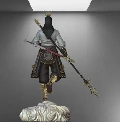 Black Myth: Wukong – Erlang Shen Bust 3D Printing STL File