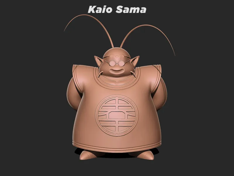 Dragon Ball KaioSama 3d print model