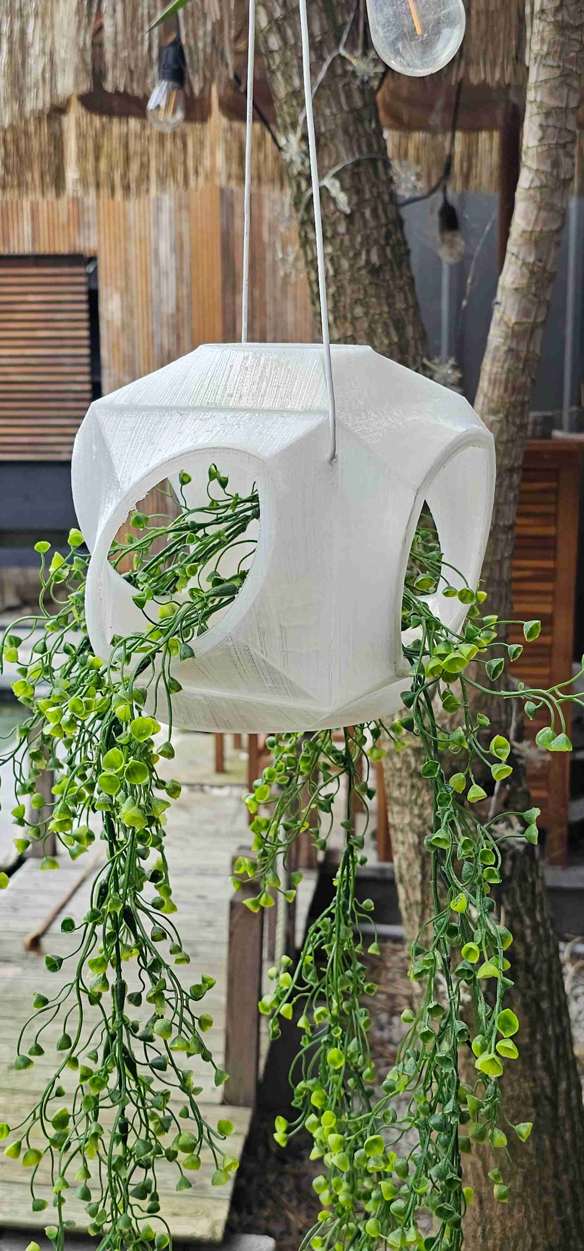 Hanging iluminat Planter cutie dacor