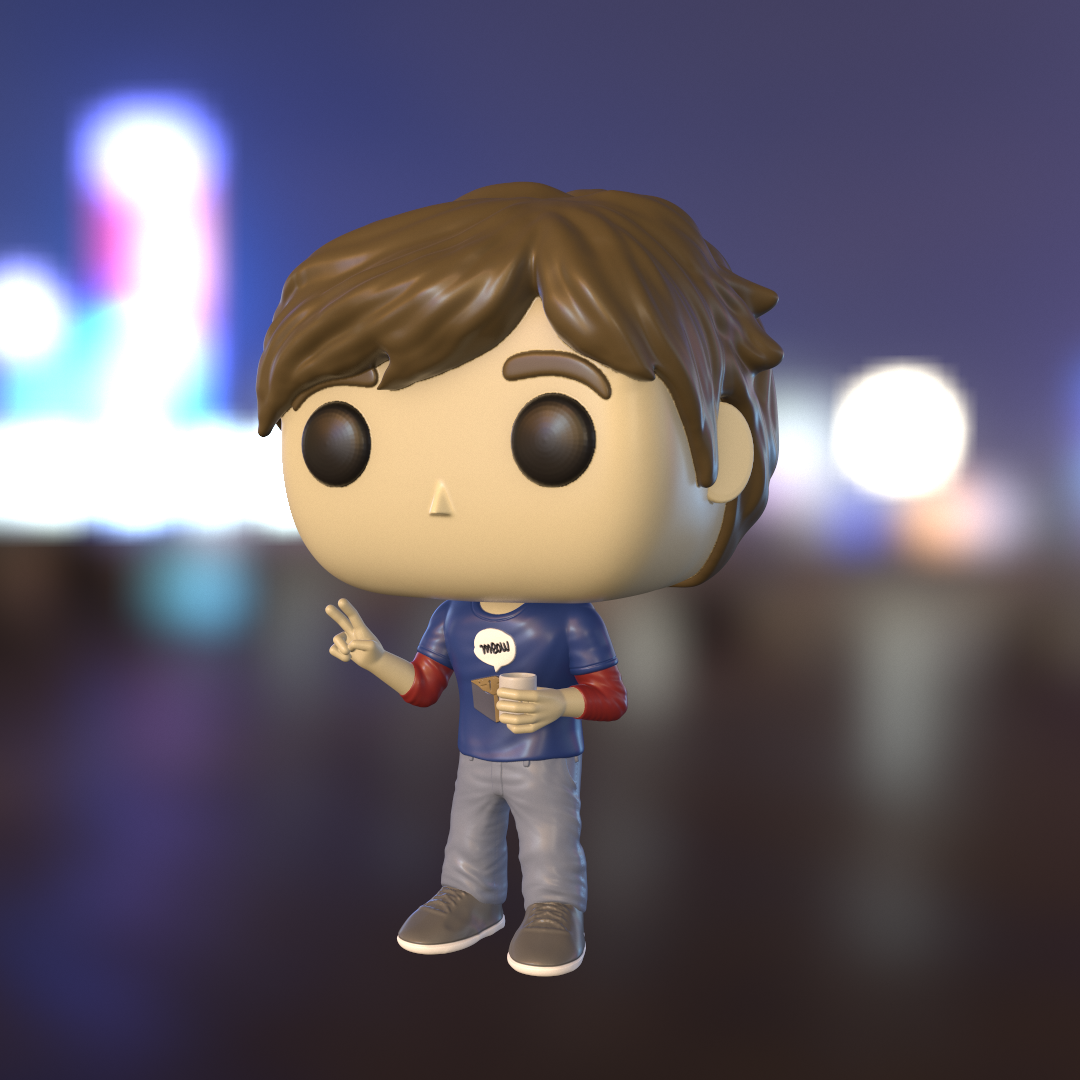 Funko Warren - Life is Strange | 3D-Modelle herunterladen | Creality Cloud