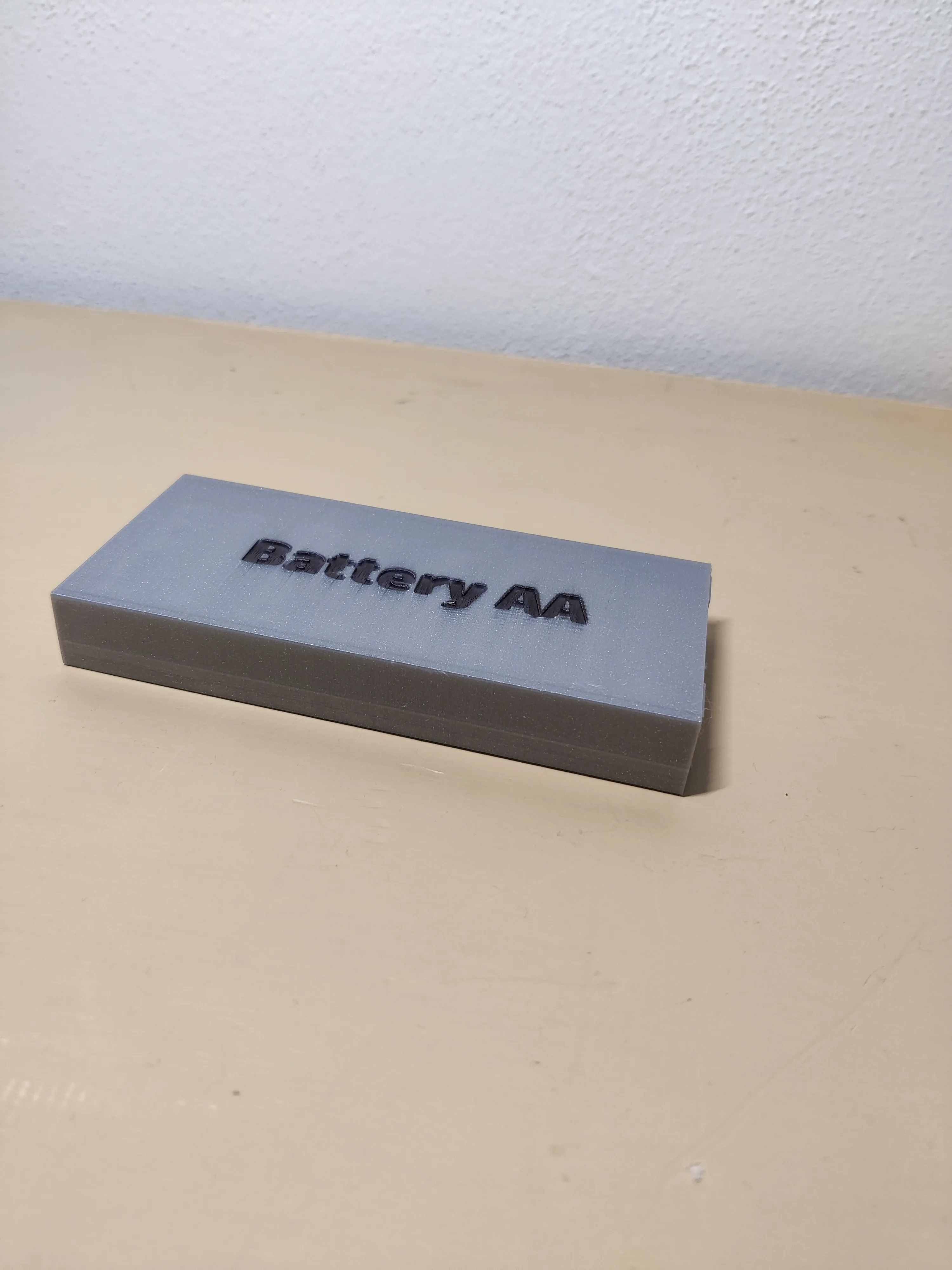 Battery AA Box With Rail