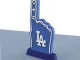 Présentoir pour doigt en mousse des Dodgers de Los Angeles, Collection sportive-3