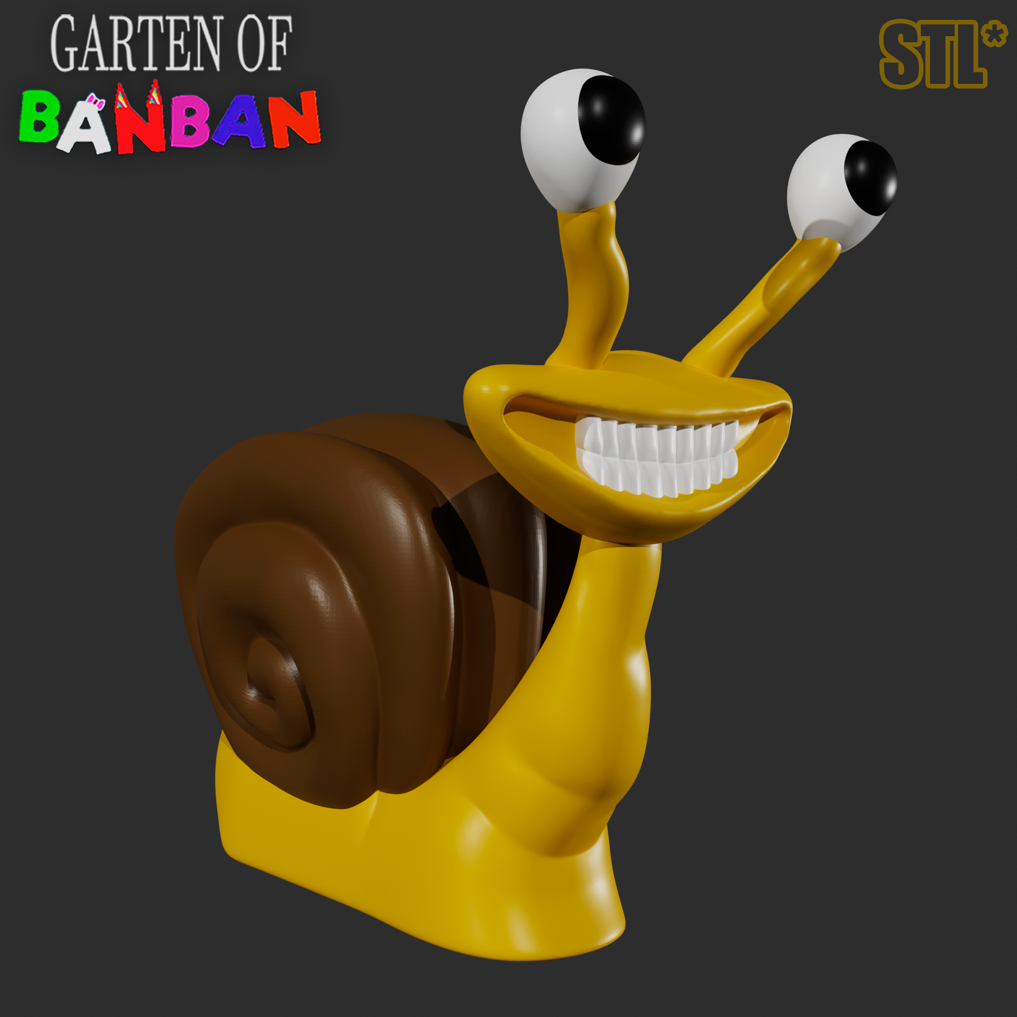 Baby Opila Bird - Download Free 3D model by Garten of banban