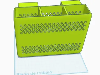Soporte mandos control remoto para cajon mesita noche