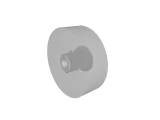 Wheel hub for 150g combat robot foam wheels.-2