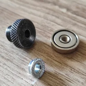 Adaptator magnet K2plus (FIX PTFE Tube holder)(hotend.frkit)