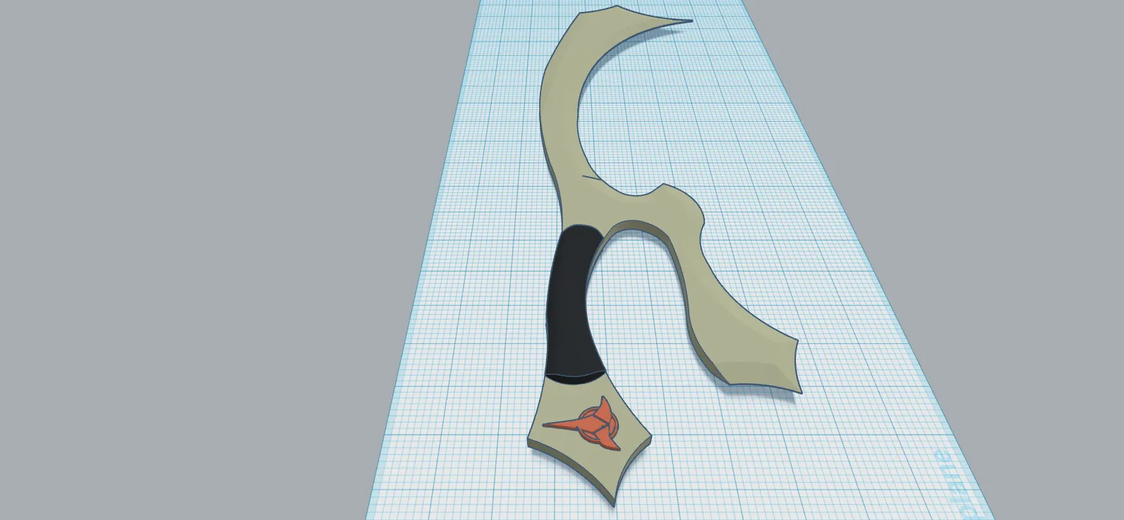 Hoja de batalla klingon Mek'leth 2