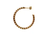 Flower Pattern Ear Hoops-0