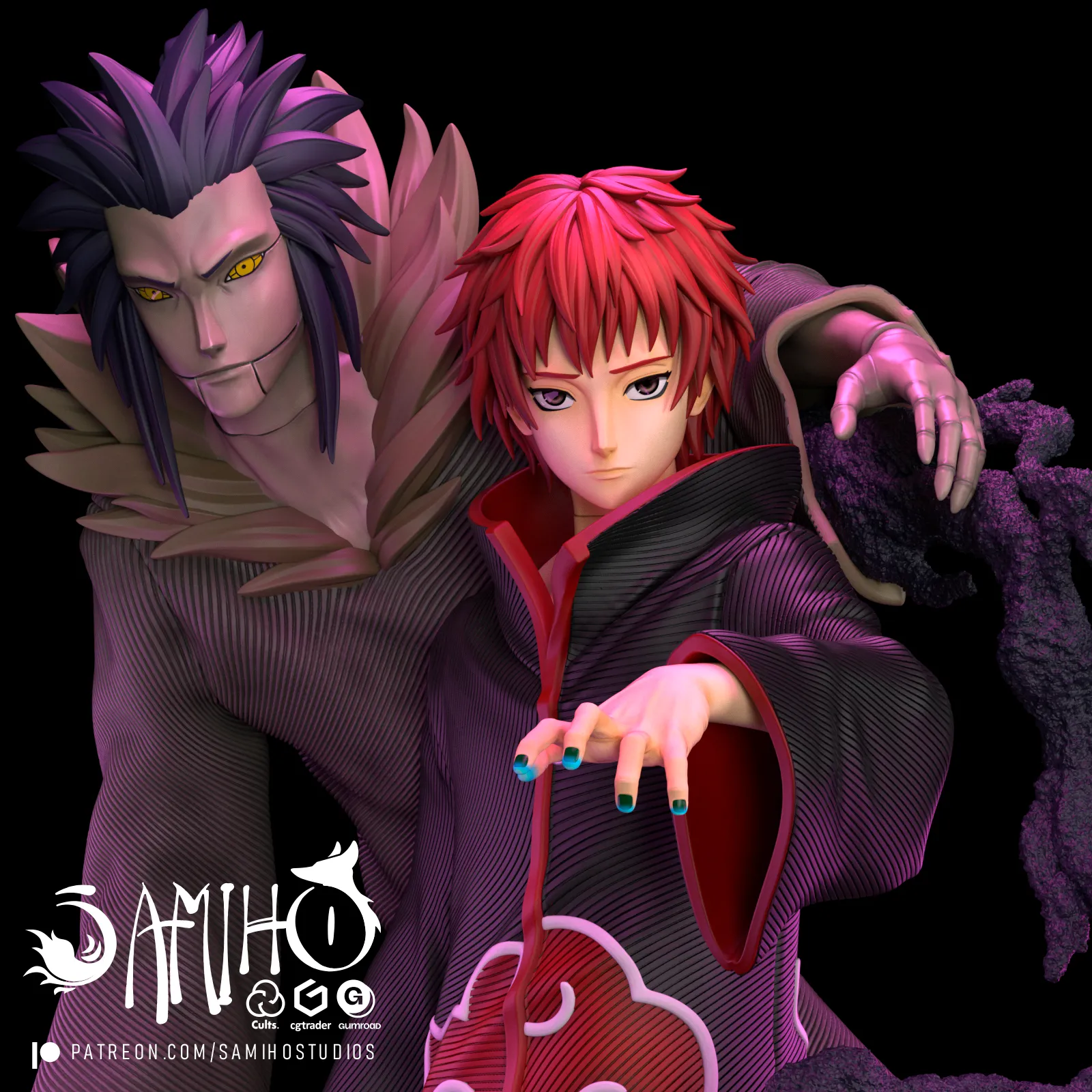 Samiho Studios - Red Sand Sasori: STLs ready for printing