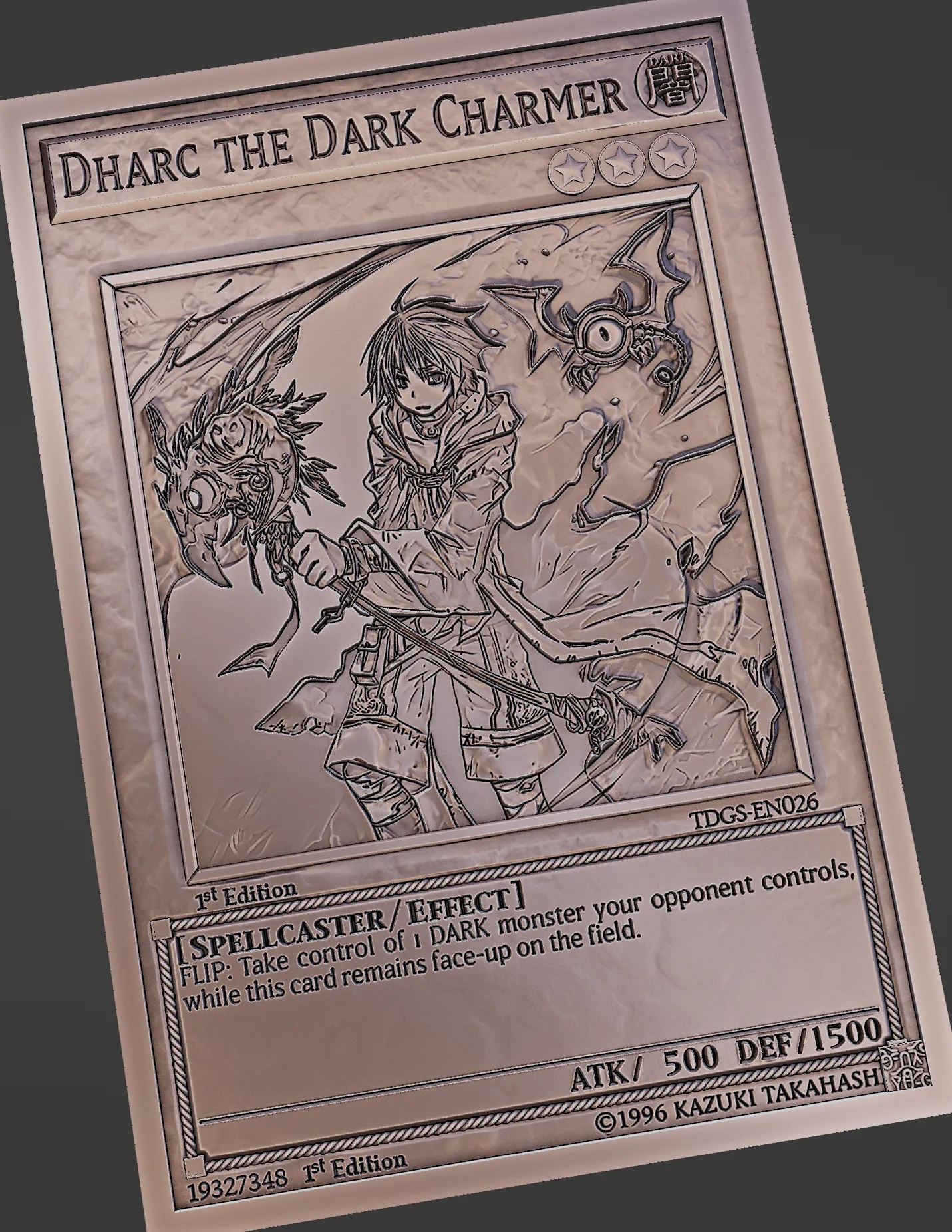 DHARC THE DARK CHARMER - YU-GI-OH!