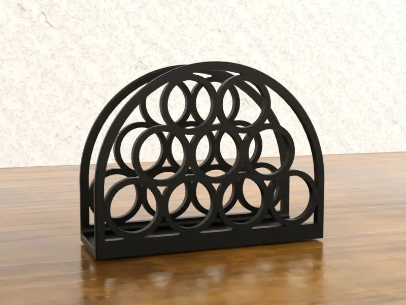 Circle Flow Napkin Stand