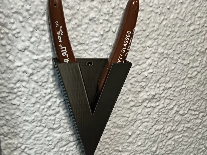 Cutting pliers wall bracket (wall mount) nippers