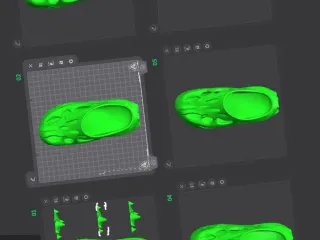 Dragon Flame shoes for 3dprinting