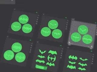 The Bat-Coaster Collection