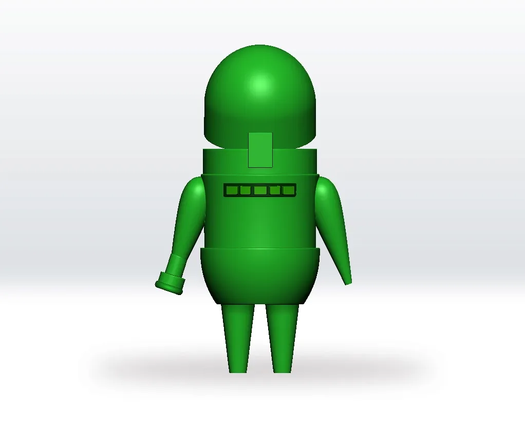 Repo Rocky STL file Repo 3D Model Character Fanart