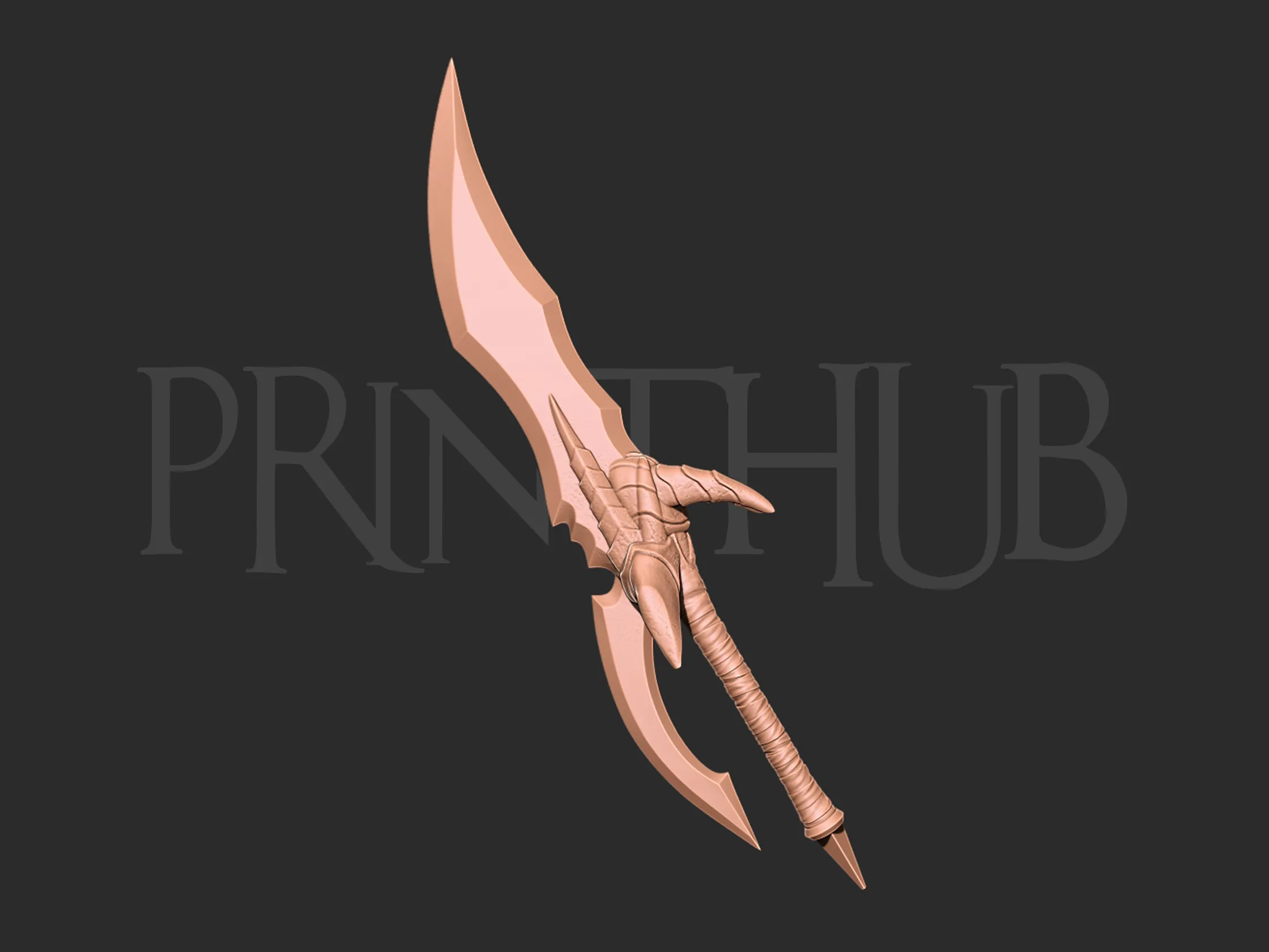 Rasaka Fang Dagger Cosplay Solo Leveling 3d print