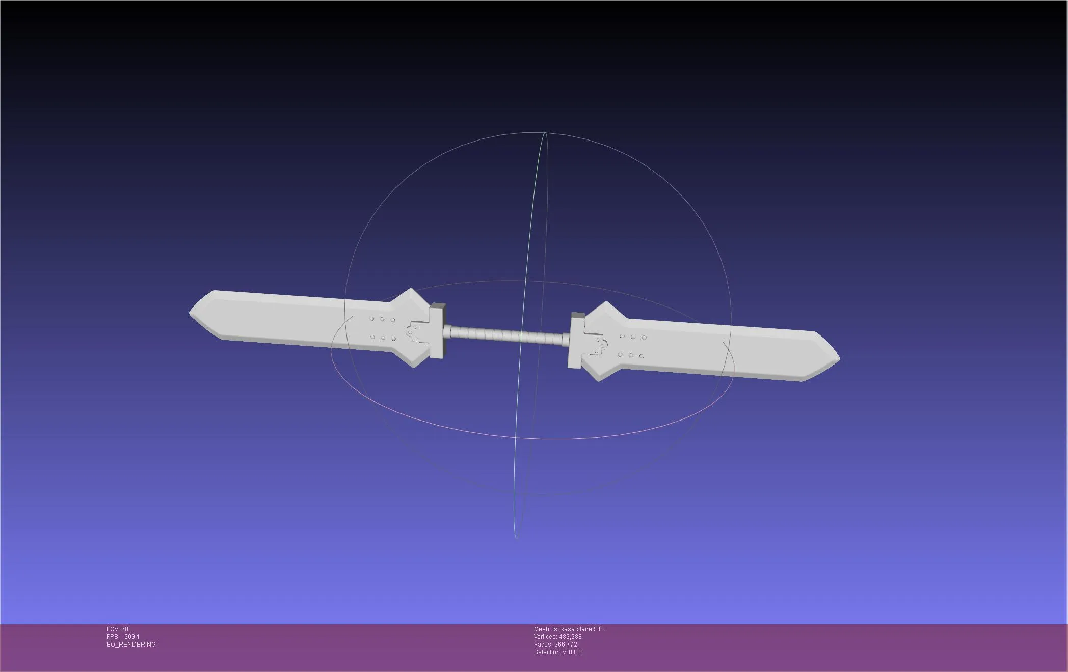 Dr Stone Tsukasa Double Sword
