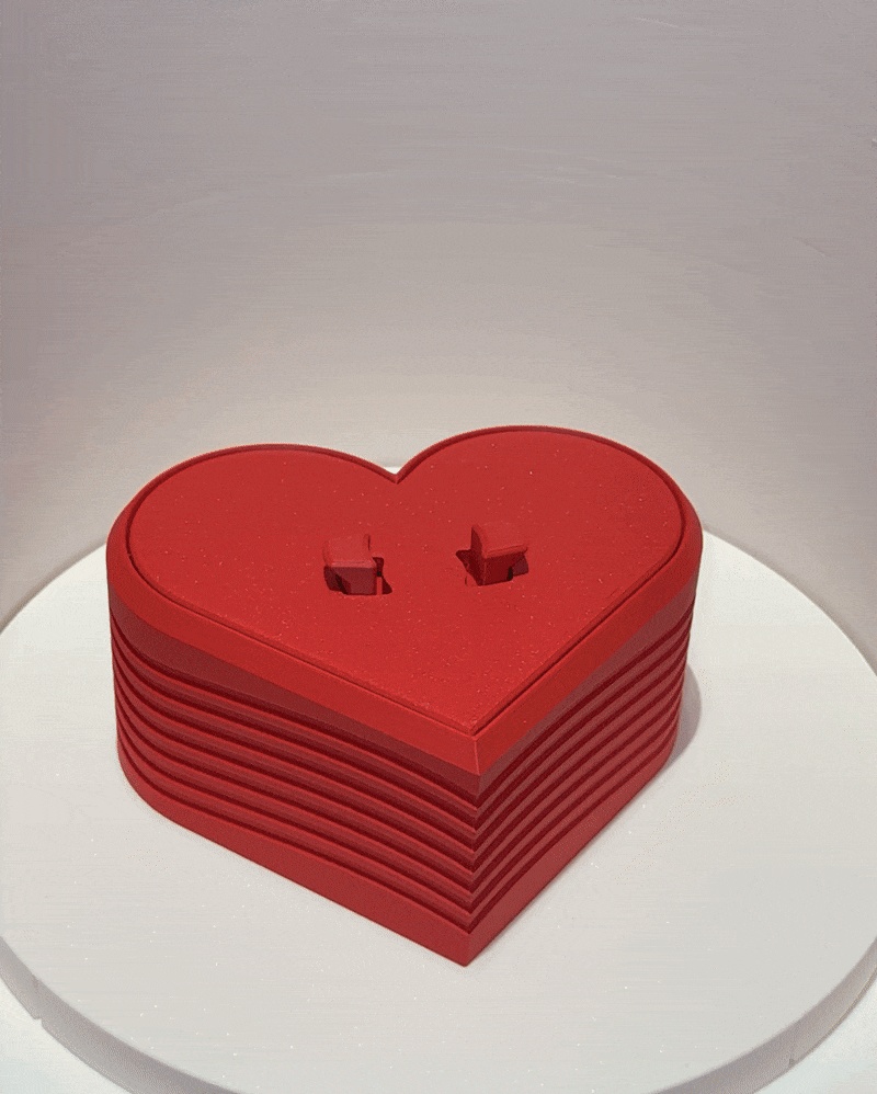 HEART BOX FOR VALENTINES DAY / VALENTINE GIFT-8