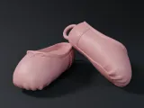 Little Girls Ballerina Shoes Keychain-1