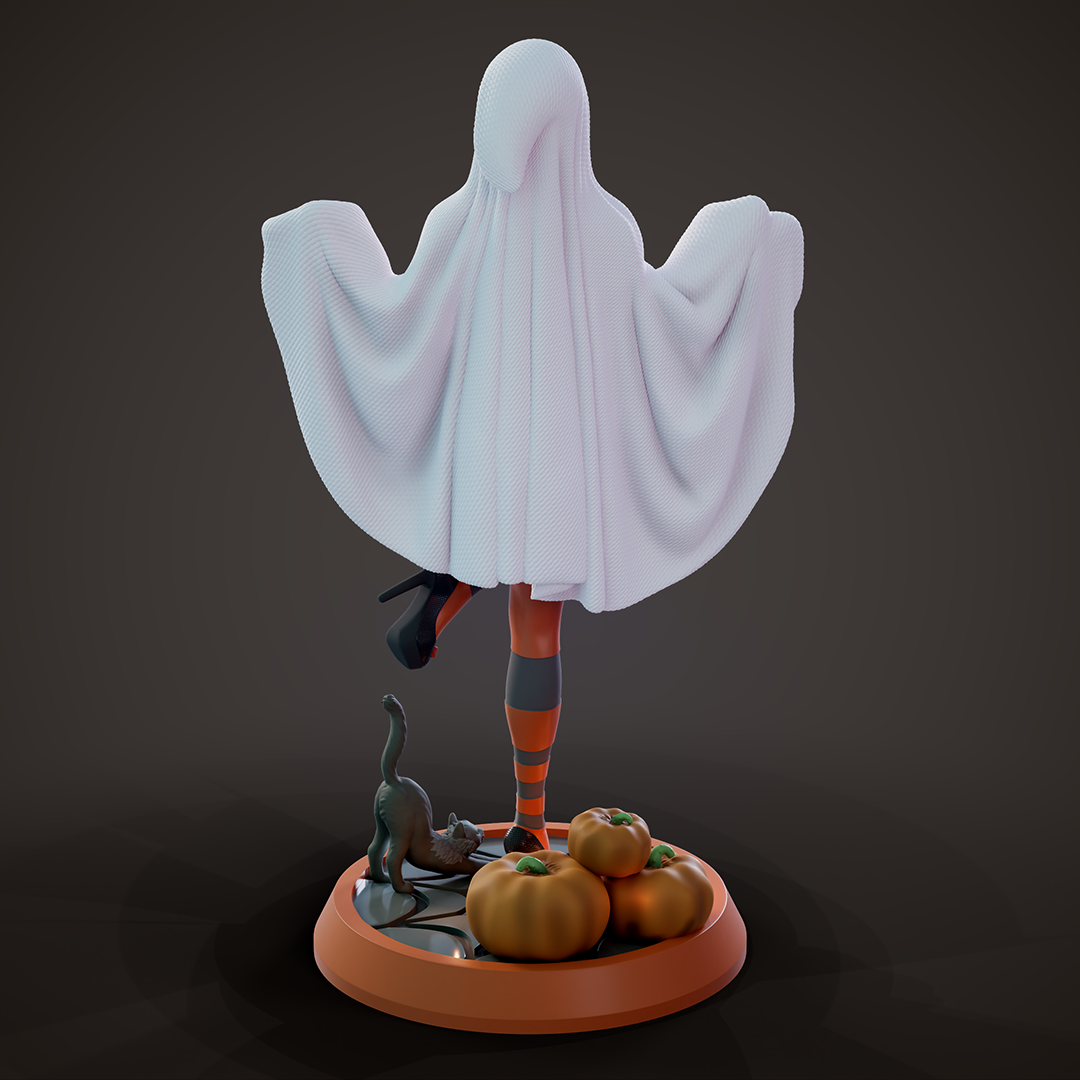 SEXY GHOST / B | 3D Models Download | Creality Cloud