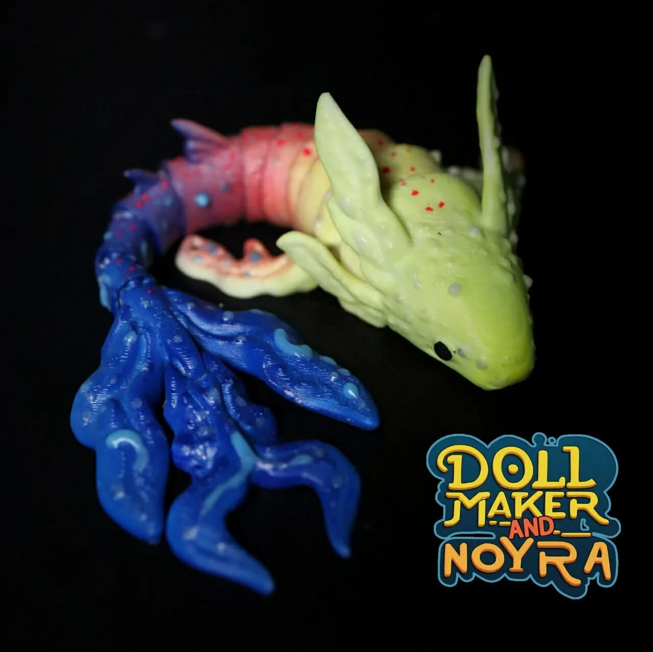 Flexi articulated and print on place magic carp koi