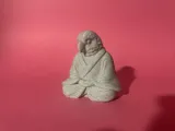 Meditating bird-1