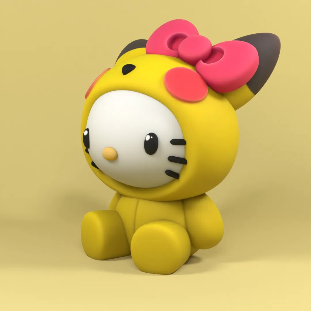 hello kitty pikachu costume