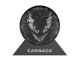 CARNAGE STRING-ART / MARVEL / COMICS / COMME VENOM-3