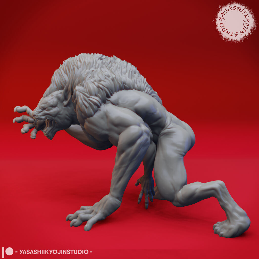 Draegloth - Tabletop Miniature (Pre-Supported)-3