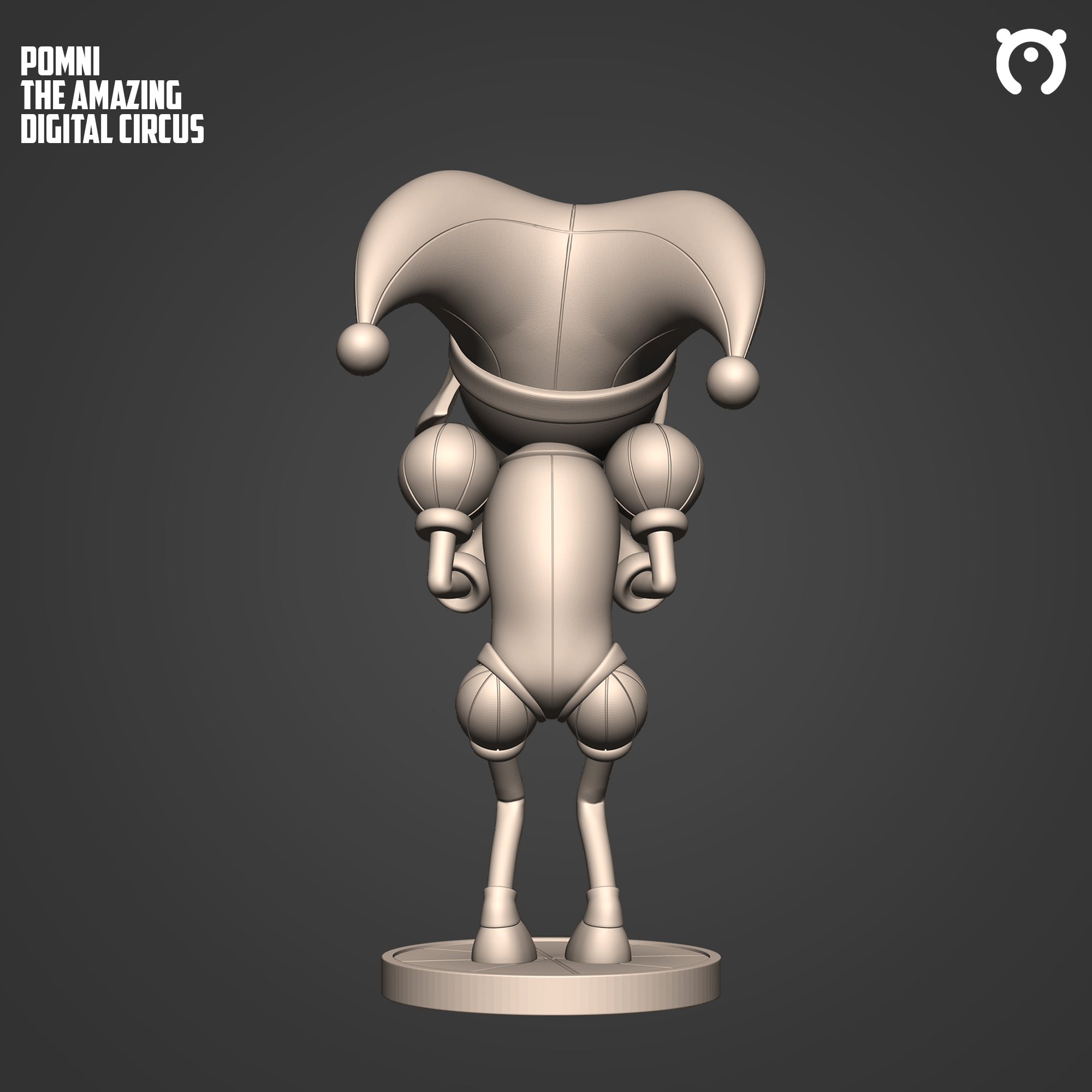Pomni The amazing digital circus 3D models download Creality Cloud