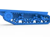 Track for Vintage Monster tank Scale 1:25-1