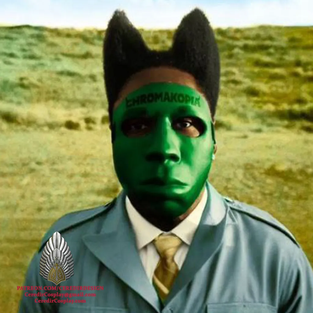 Tyler the Creator Chromakopia Mask 3D DIGITAL DOWNLOAD