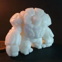 Stone Golem - Construct - PRESUPPORTED - D&D 32mm-0