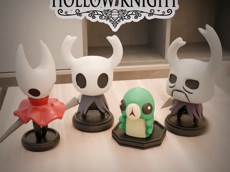 Hollow Knight - Multicolor 3D Model Pack!